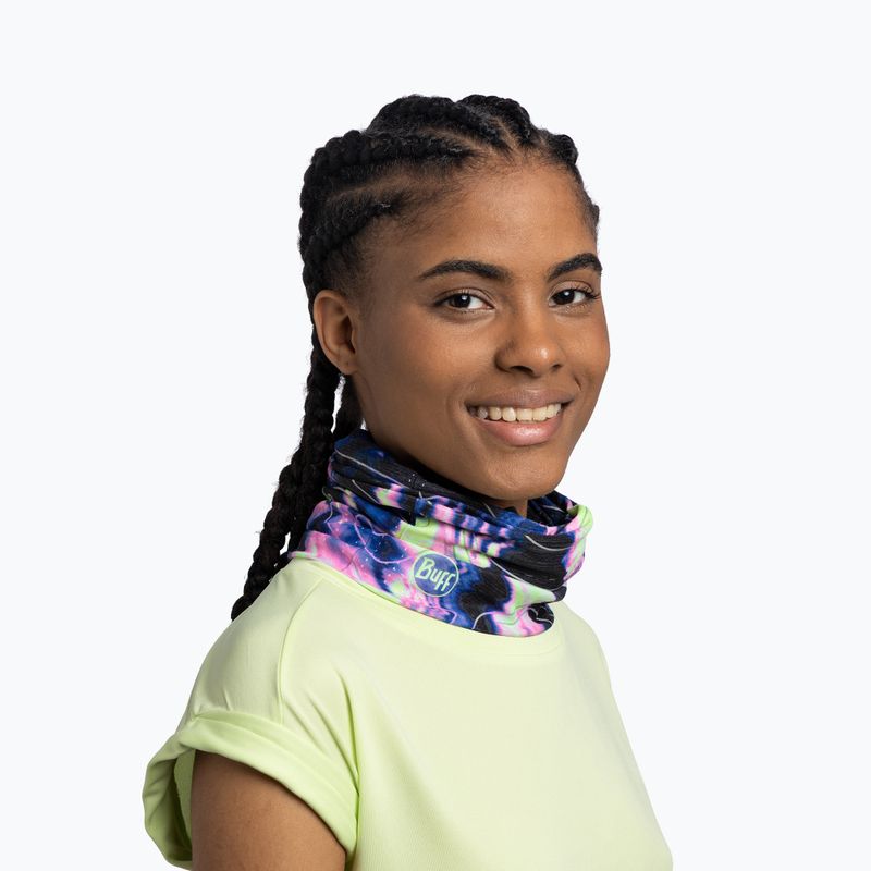 Multifunctional neck gaiter BUFF Coolnet UV dovic ultramarine 3