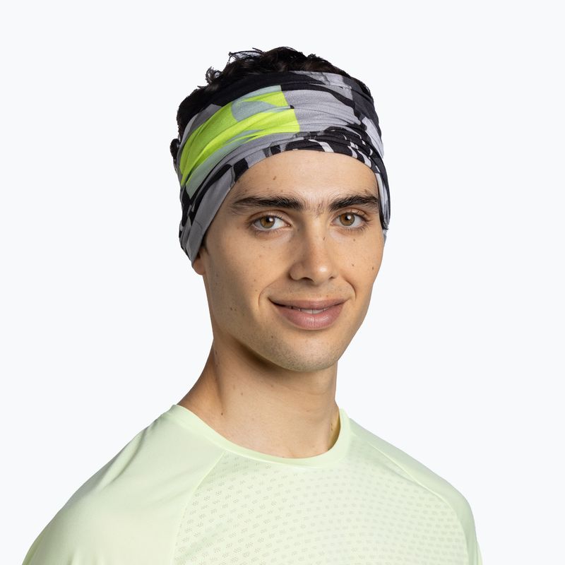 Multifunctional neck gaiter BUFF Coolnet UV akei black 4