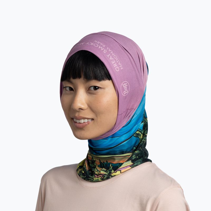 Multifunctional scarf BUFF Coolnet UV great smoky 4