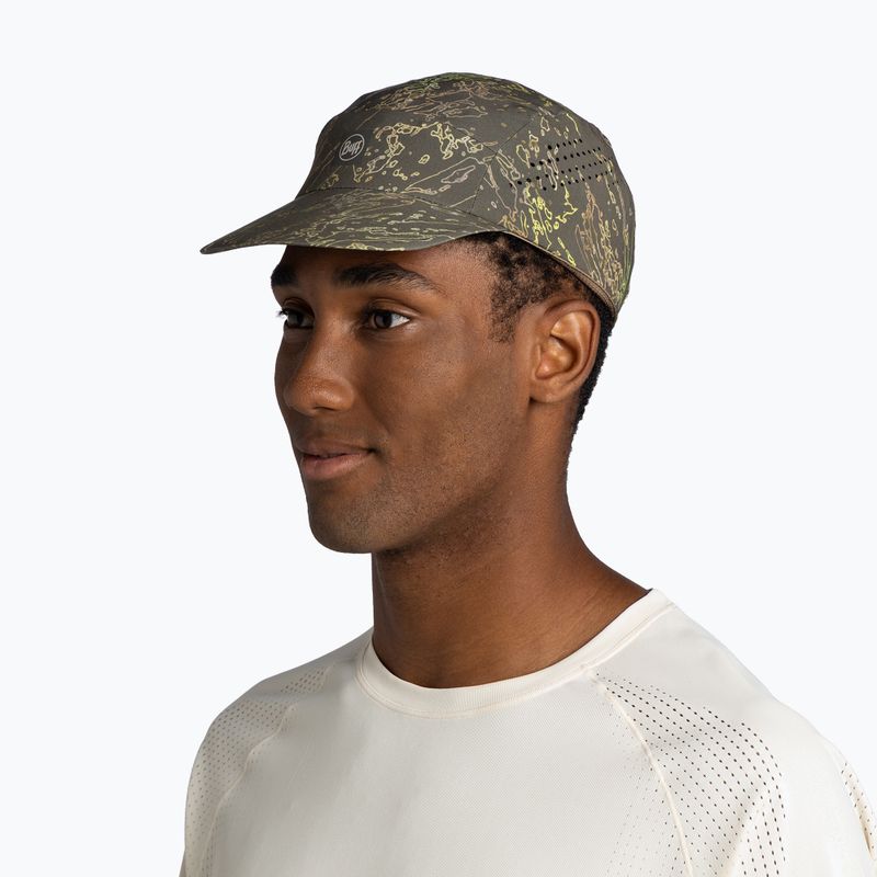 Baseball cap BUFF CoolNet UV Pack anter khaki 5