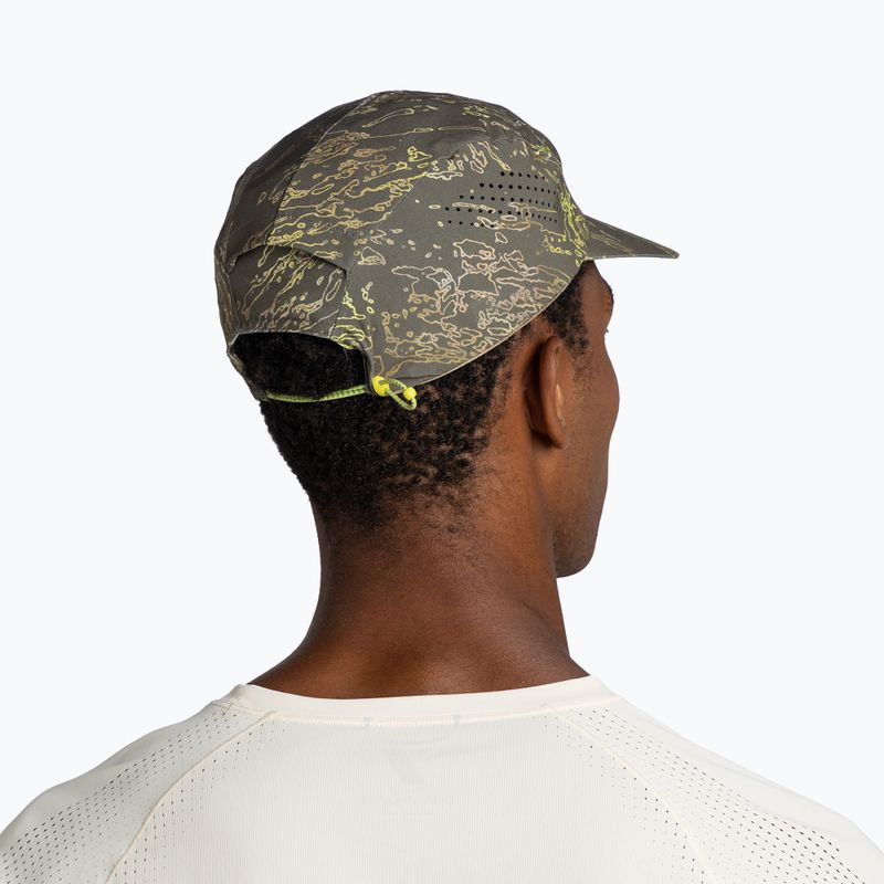 Baseball cap BUFF CoolNet UV Pack anter khaki 6