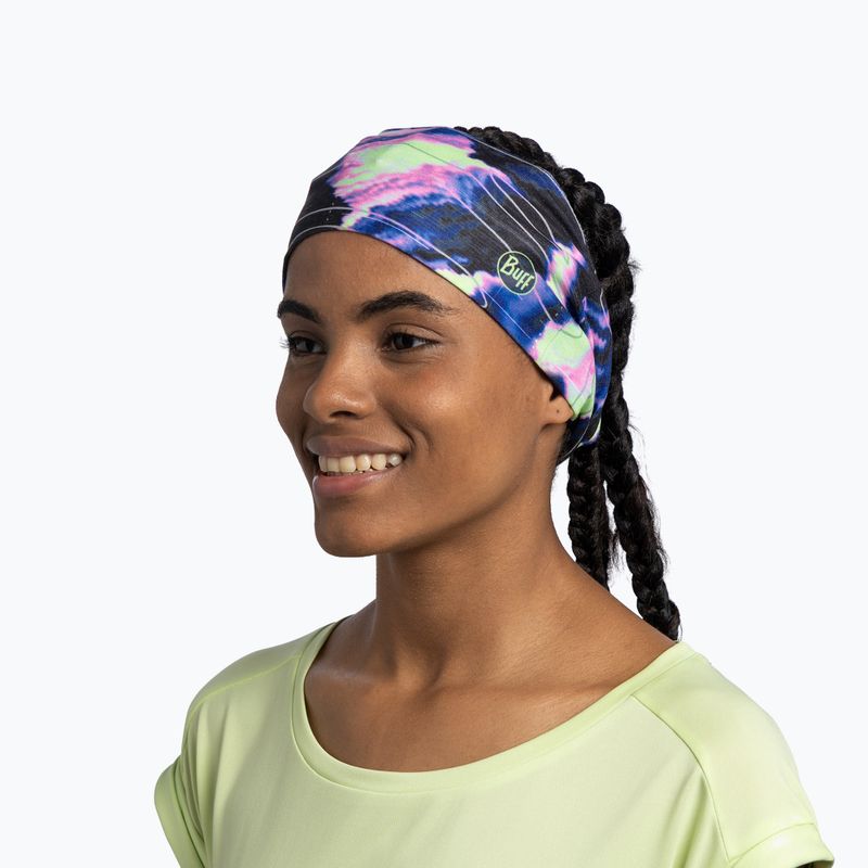 Headband BUFF CoolNet UV Wide dovic ultramarine 3