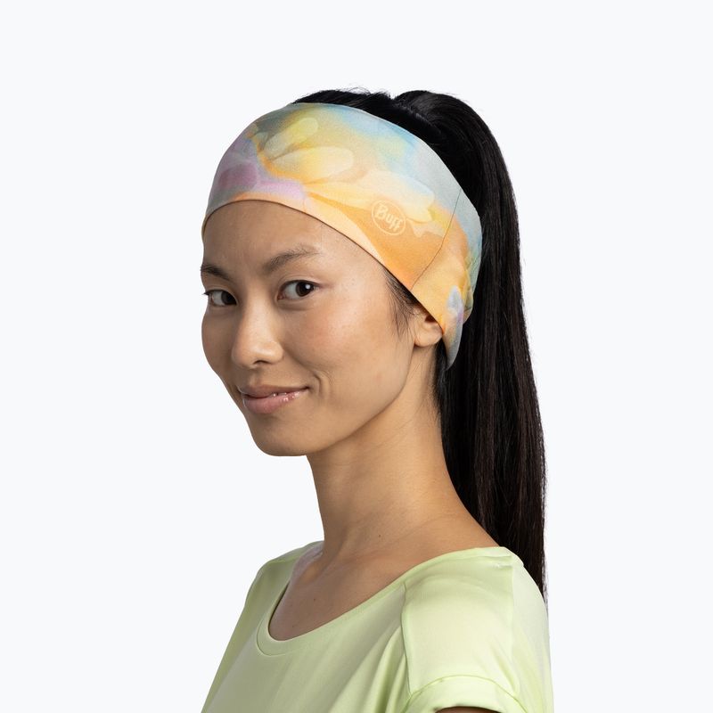 Headband BUFF CoolNet UV Wide emerald seagrove green 3