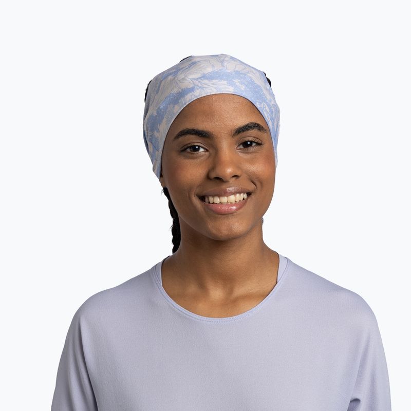 Headband BUFF CoolNet UV Ellipse loer glory blue 3