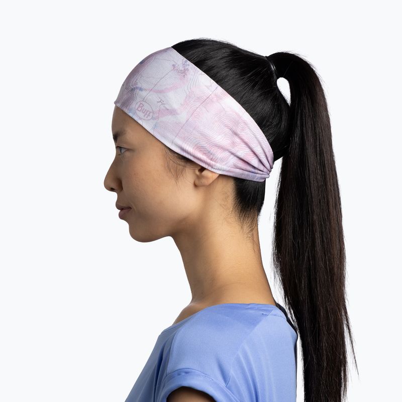 Headband BUFF CoolNet UV Ellipse orisa pink azalea 4