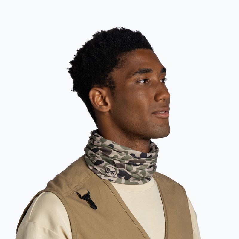 Multifunctional neck gaiter BUFF Coolnet UV blax khaki 3