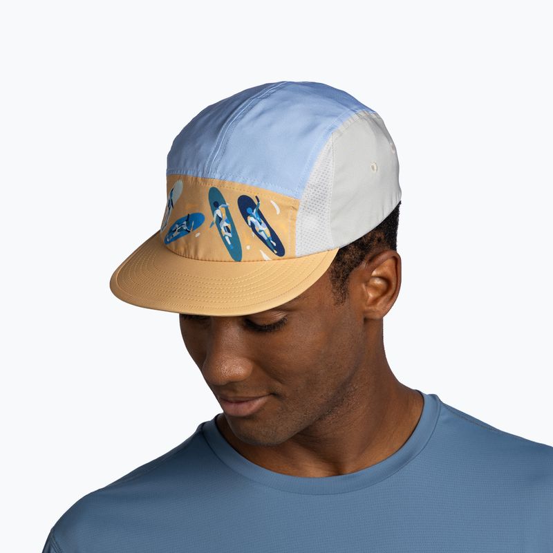 Baseball cap BUFF 5 Panel Go luvi glory blue 4