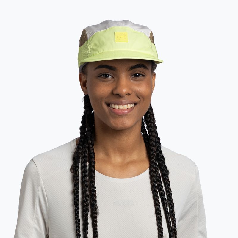 Baseball cap BUFF 5 Panel Go domus citron 3