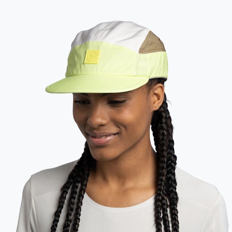 Baseball cap BUFF 5 Panel Go domus citron 4