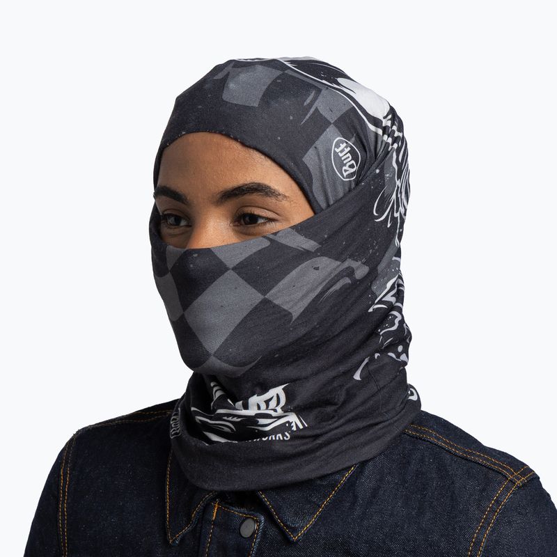 Multifunctional neck gaiter BUFF Original EcoStretch black 4