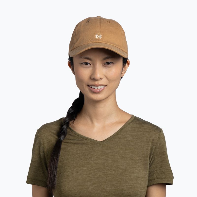 Baseball cap BUFF Baseball solid zire camel 3