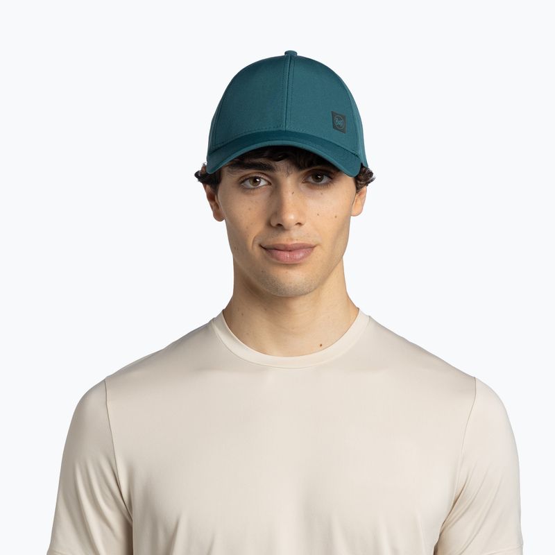Baseball cap Buff Summit solid teal 3