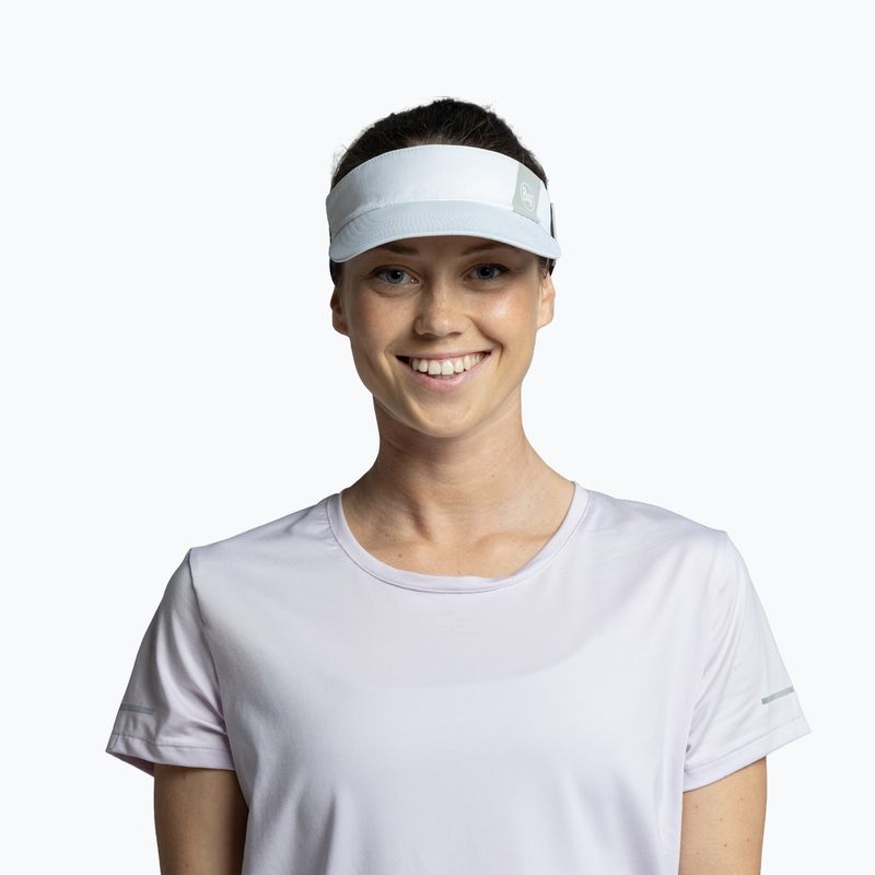 Running visor BUFF Speed solid white 3