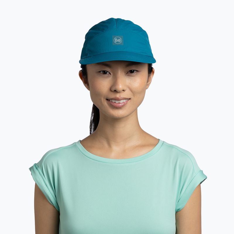 Baseball cap BUFF Speed solid teal 3