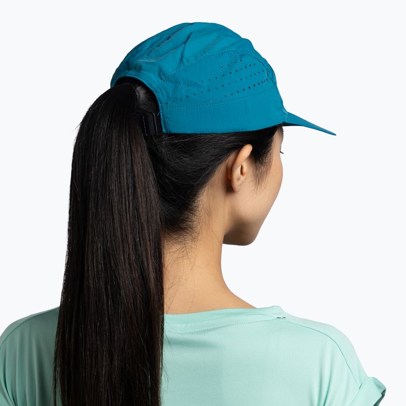 Baseball cap BUFF Speed solid teal 4