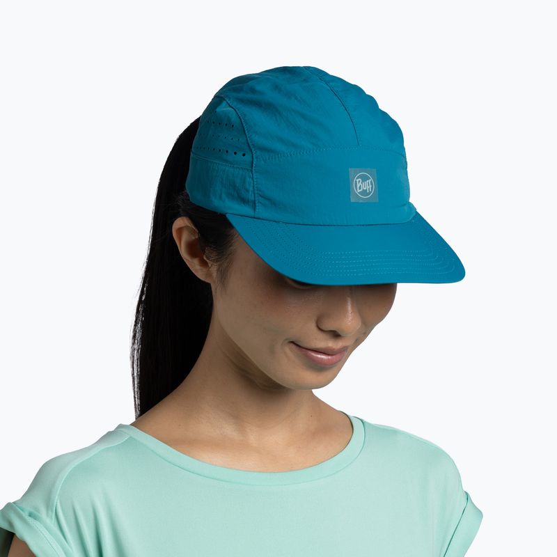 Baseball cap BUFF Speed solid teal 5