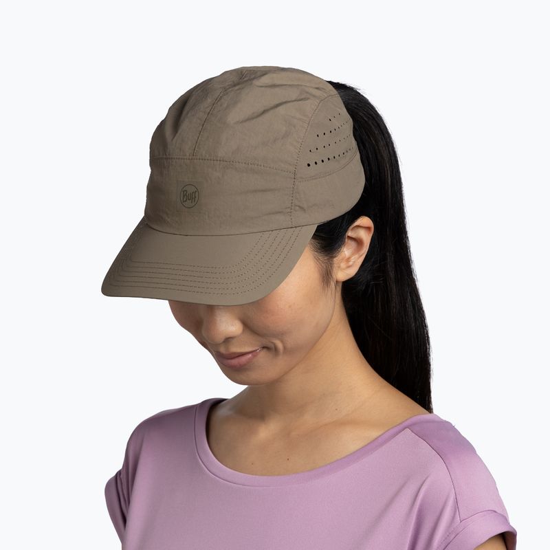 Baseball cap BUFF Speed solid tundra khaki 4