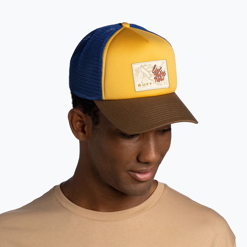 Baseball cap BUFF Trucker erlen camel 4