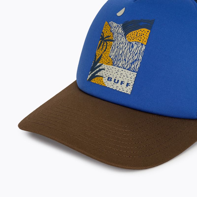 Baseball cap BUFF Trucker arand blue 3