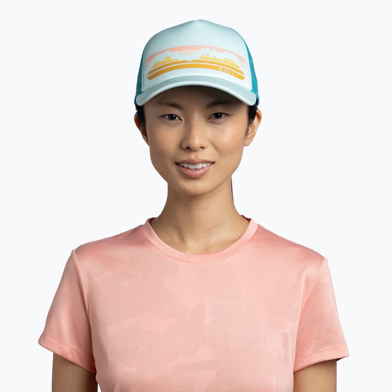Baseball cap BUFF Trucker chara mint 3