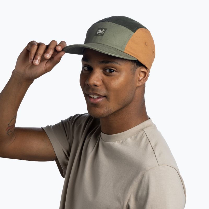 Baseball cap BUFF 5 Venture allvin khaki panel 3