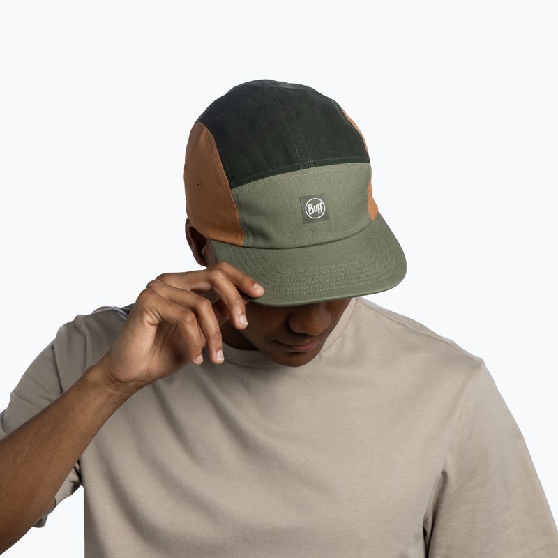 Baseball cap BUFF 5 Venture allvin khaki panel 5