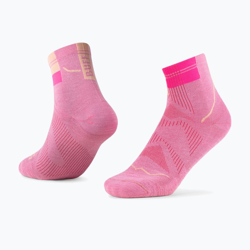 Socks BUFF CoolNet Quarter pink 3