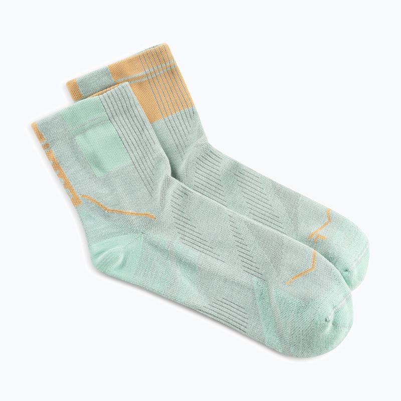 Socks BUFF CoolNet Quarter seagrove green 2
