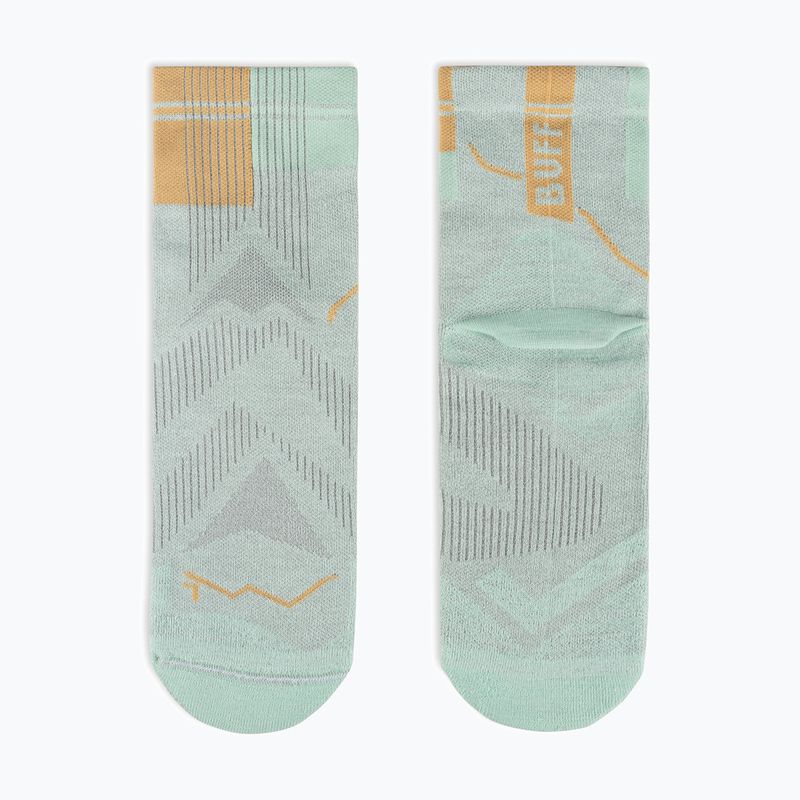 Socks BUFF CoolNet Quarter seagrove green 3