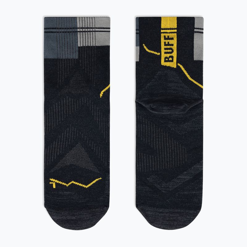 Socks BUFF CoolNet Quarter graphite 3