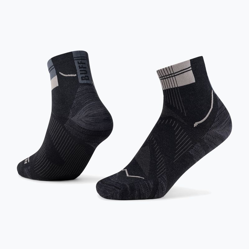 Socks BUFF CoolNet Quarter black 3