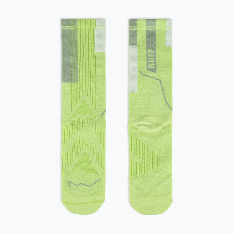 Socks BUFF Coolnet Crew lime 2