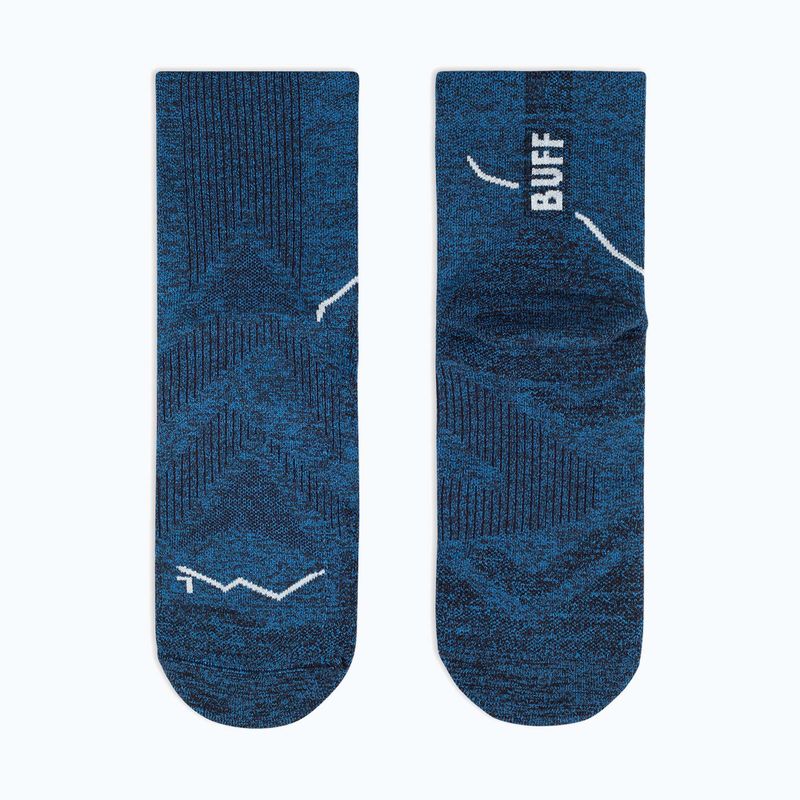 Socks BUFF Dryflx Quarter blue 3