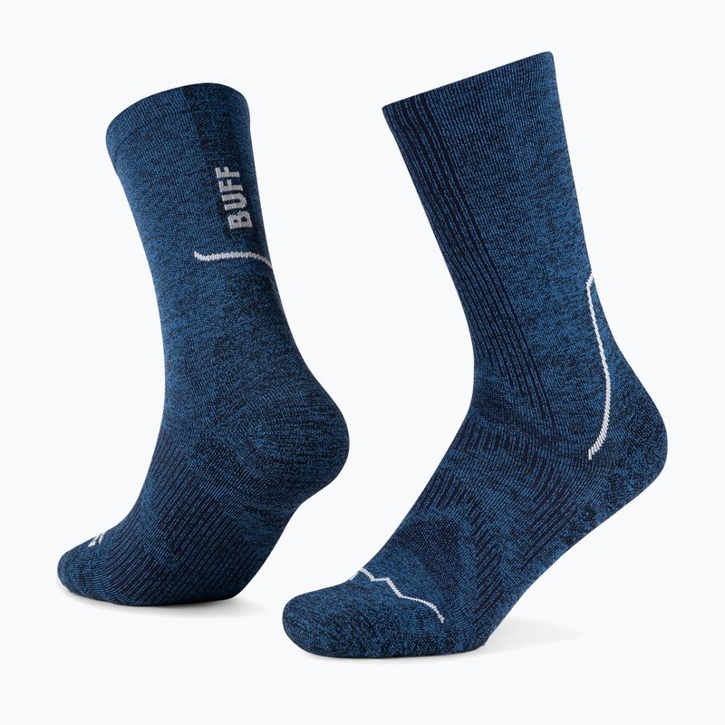 Socks BUFF Dryflx Crew blue 3