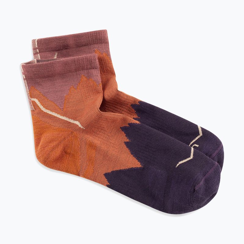 Socks BUFF Merino Lightweight Quarter LWQ3 ginger 2