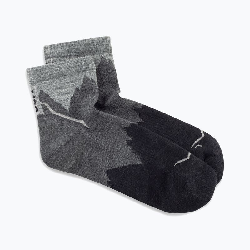 Socks BUFF Merino Lightweight Quarter LWQ3 black 2