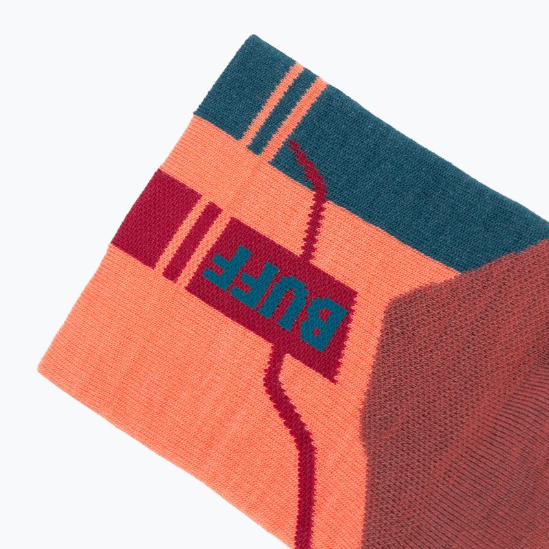 Socks BUFF Merino Lightweight Quarter LWQ4 flamingo 3