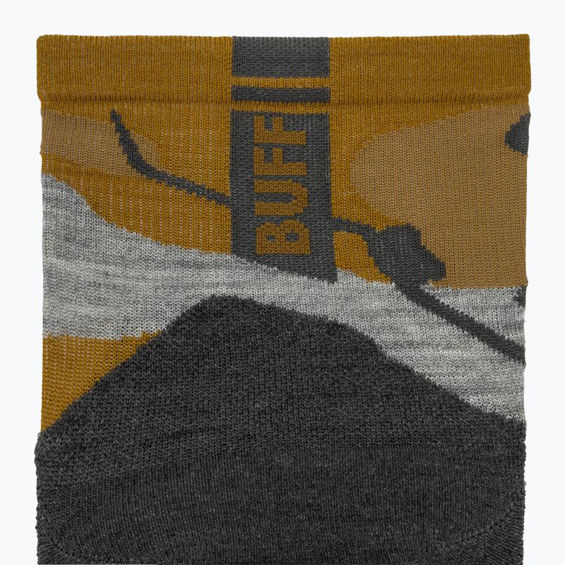 Socks BUFF Merino Lightweight Quarter LWQ2 khaki 3