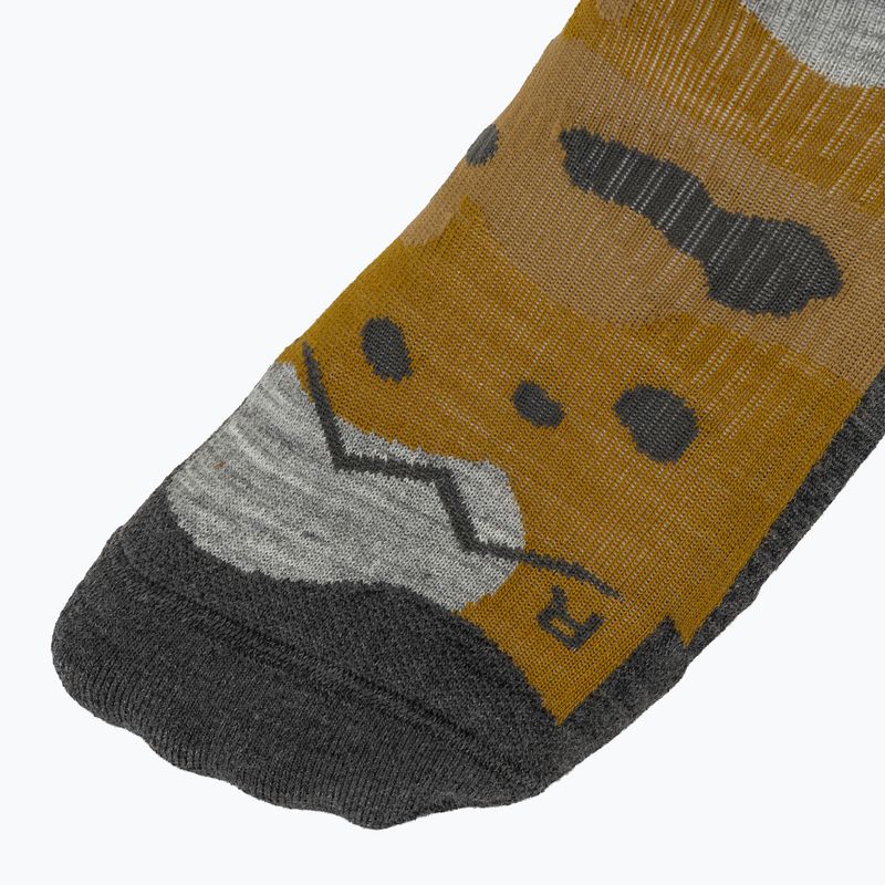 Socks BUFF Merino Lightweight Quarter LWQ2 khaki 4