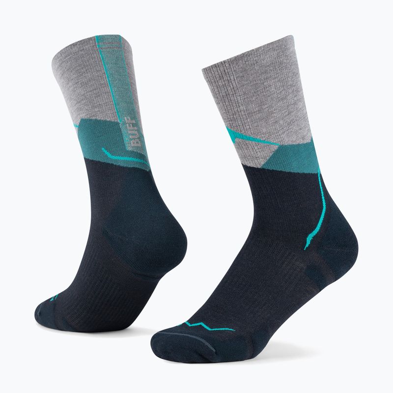 Socks BUFF Merino Lightweight Crew LWC1 teal
