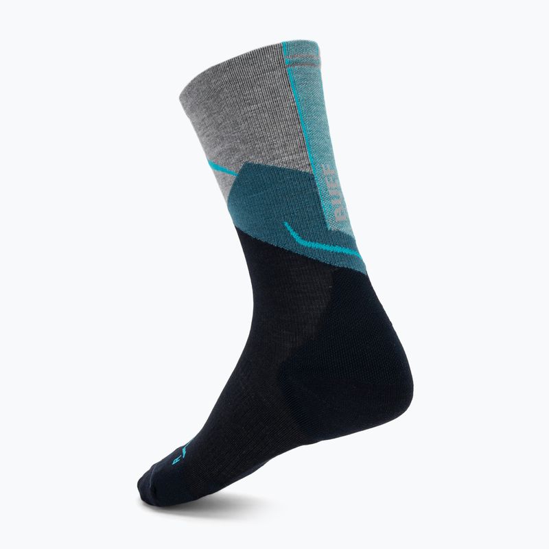 Socks BUFF Merino Lightweight Crew LWC1 teal 2