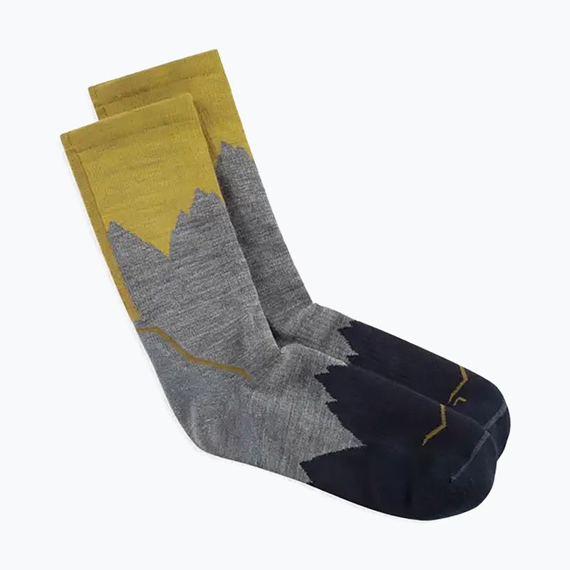 Socks BUFF Merino Lightweight Crew LWC3 grey 5