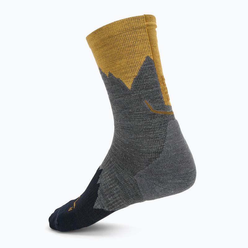 Socks BUFF Merino Lightweight Crew LWC3 grey 2
