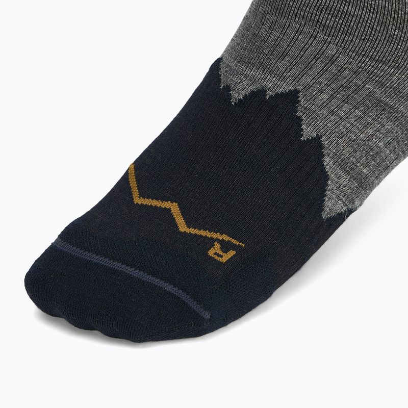 Socks BUFF Merino Lightweight Crew LWC3 grey 3