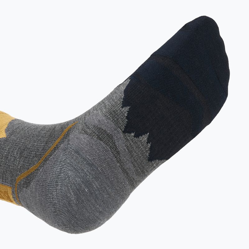 Socks BUFF Merino Lightweight Crew LWC3 grey 4
