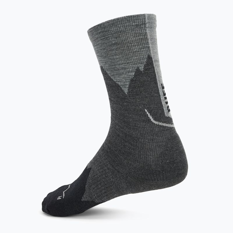 Socks BUFF Merino Lightweight Crew LWC3 black 2