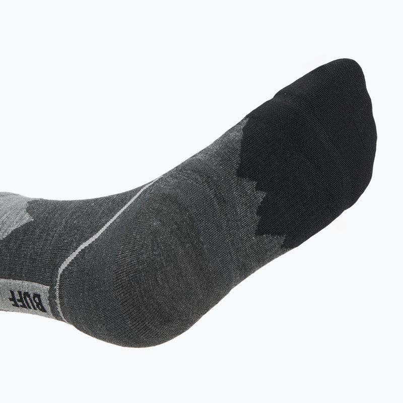 Socks BUFF Merino Lightweight Crew LWC3 black 4