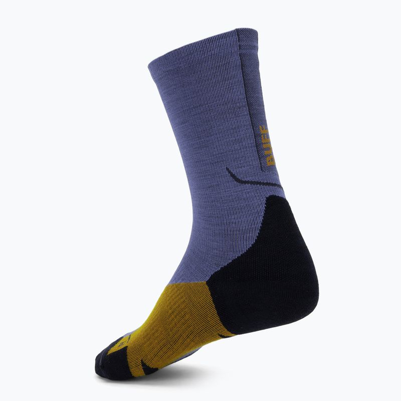 Socks BUFF Merino Lightweight Crew LWC4 blue 2