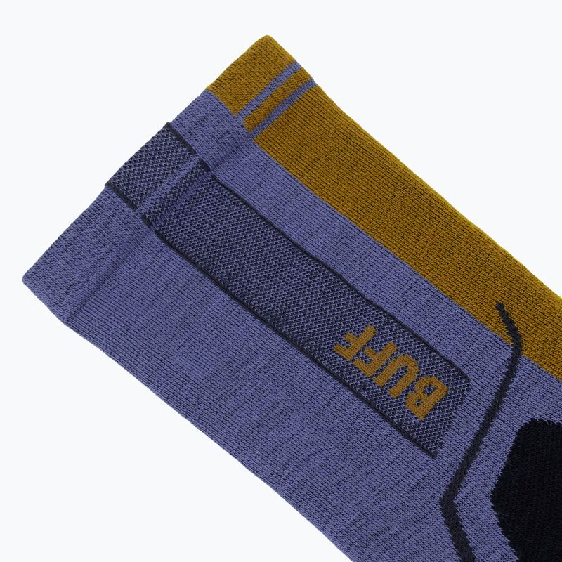 Socks BUFF Merino Lightweight Crew LWC4 blue 3