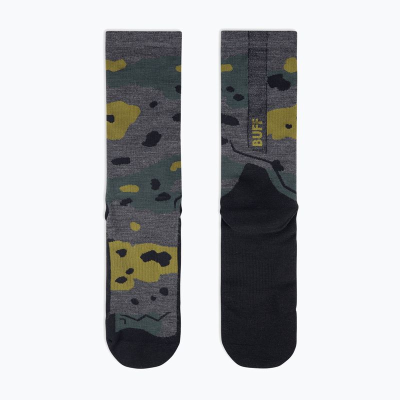 Socks BUFF Merino Lightweight Crew LWC2 grey 3